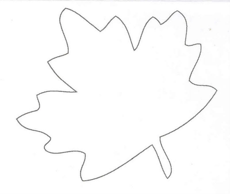 Easy Fall Leaf Template images & pictures - NearPics