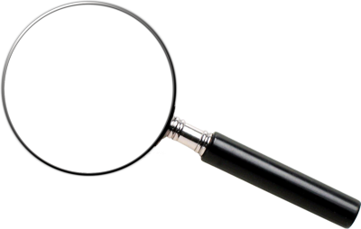 Magnifying Glass high res PSD, vector images - VectorHQ.com