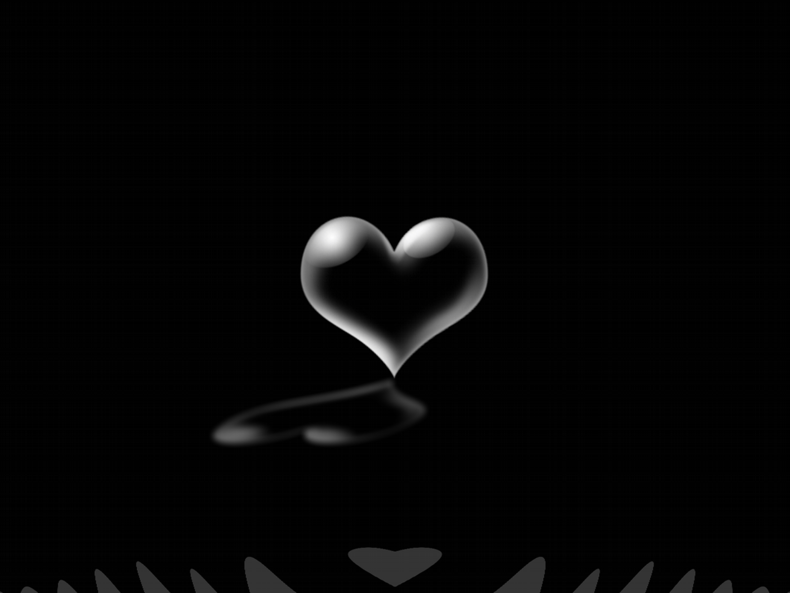 Black Heart - Black Wallpaper (27294581) - Fanpop