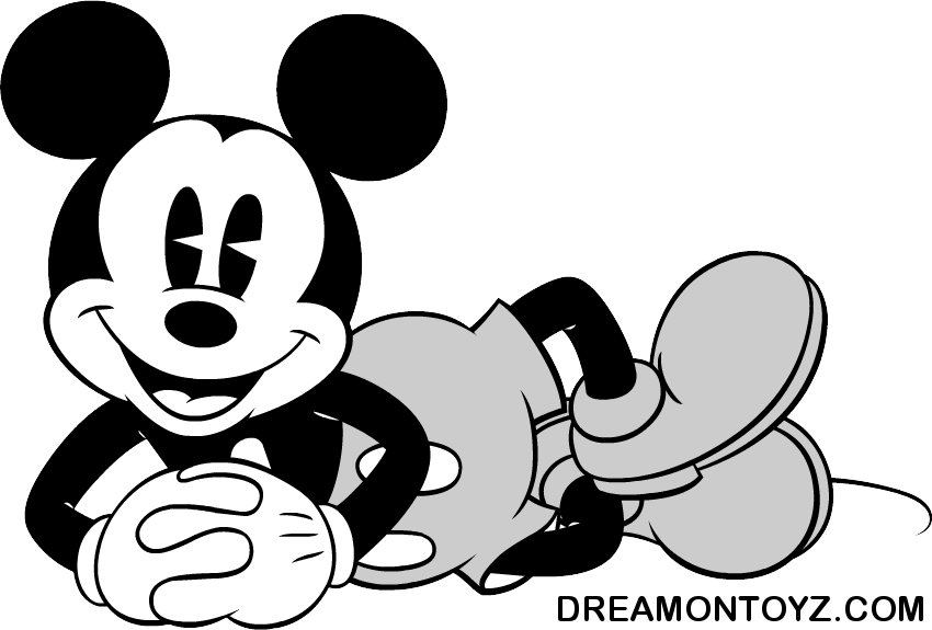 FREE Cartoon Graphics / Pics / Gifs / Photographs: Large Mickey ...
