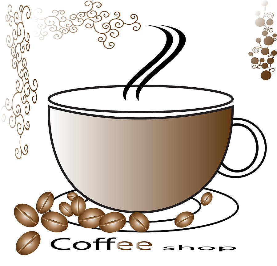 Coffee Logo by Dumitrascu Andrei - Coffee Logo Digital Art ...