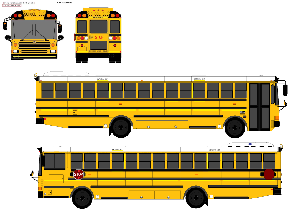 front of bus clipart - photo #34