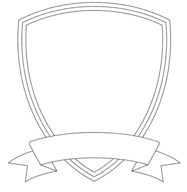 Coat Of Arms Template With Banner - ClipArt Best