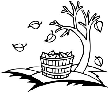 Fall Tree Clipart Black And White | Clipart Panda - Free Clipart ...