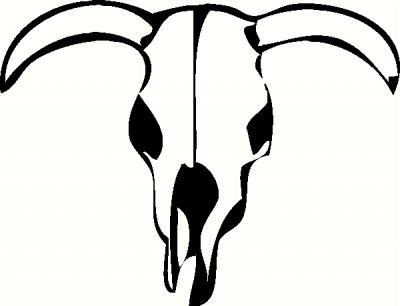 Bull Skull Drawings - ClipArt Best