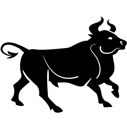 Black Bull Vector Image | Flickr - Photo Sharing!