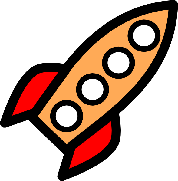 Four Window Rocket clip art - vector clip art online, royalty free ...