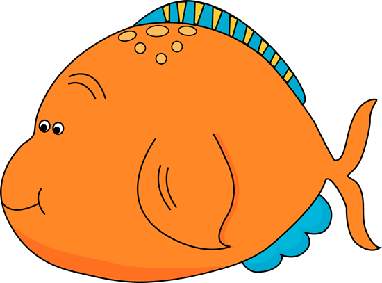 Orange Fish Clip Art