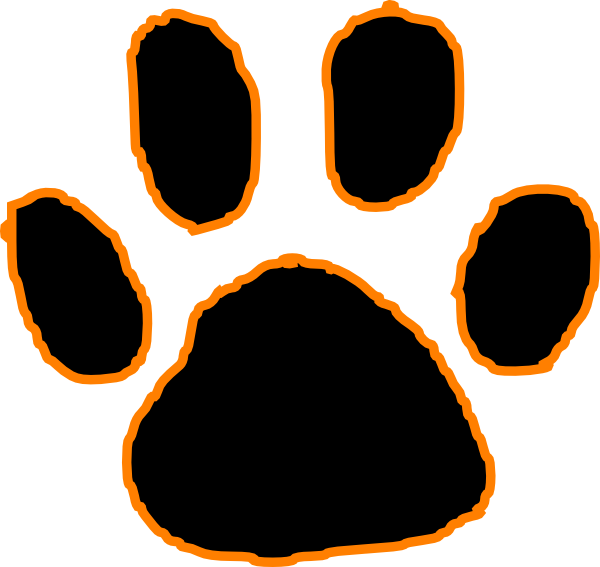 Tiger Paw Prints - ClipArt Best
