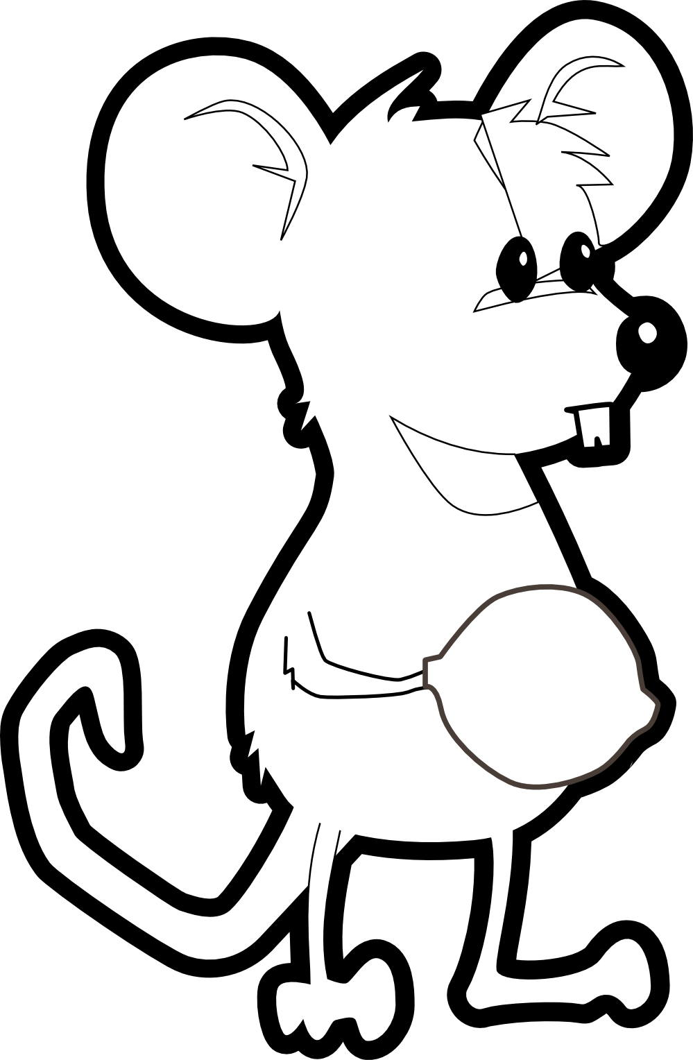 Mice Clipart Black And White Images & Pictures - Becuo