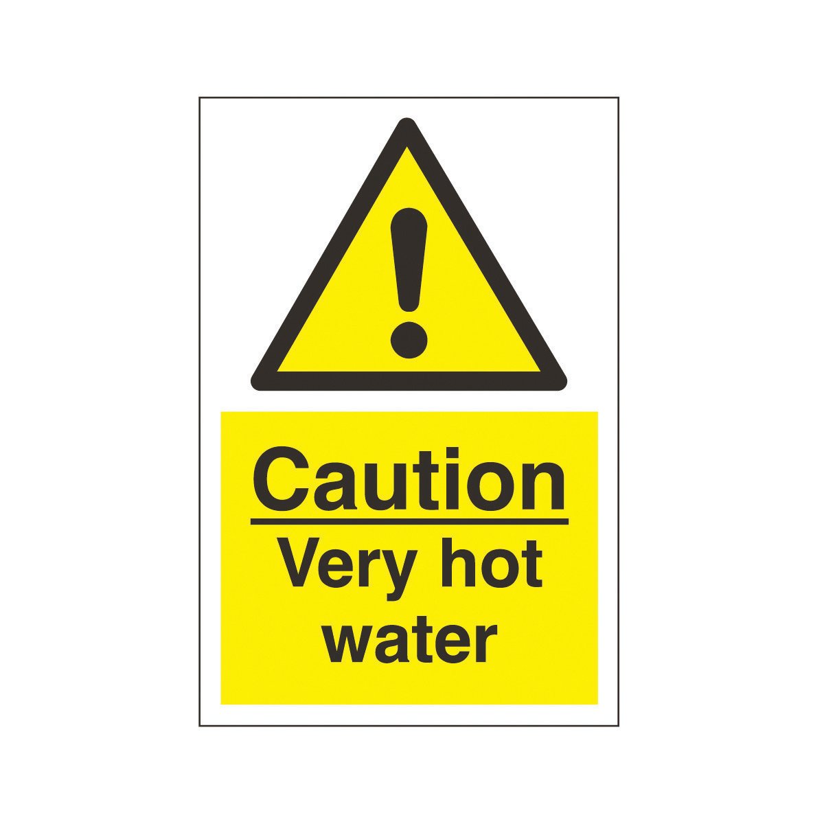 Caution Very Hot Water Safety Sign Hazard Warning Sign From Cliparts co