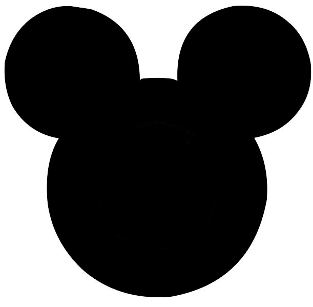 Mickey Mouse Head Outline