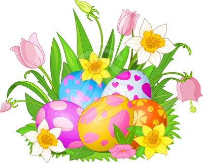 Easter Eggs In Grass Clipart | Clipart Panda - Free Clipart Images