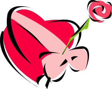 Free Heart and Ribbon Clipart - Clipart Picture 6 of 6