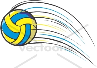 Cartoon Volleyball In Different Colors Drawings Clipart - Free ...