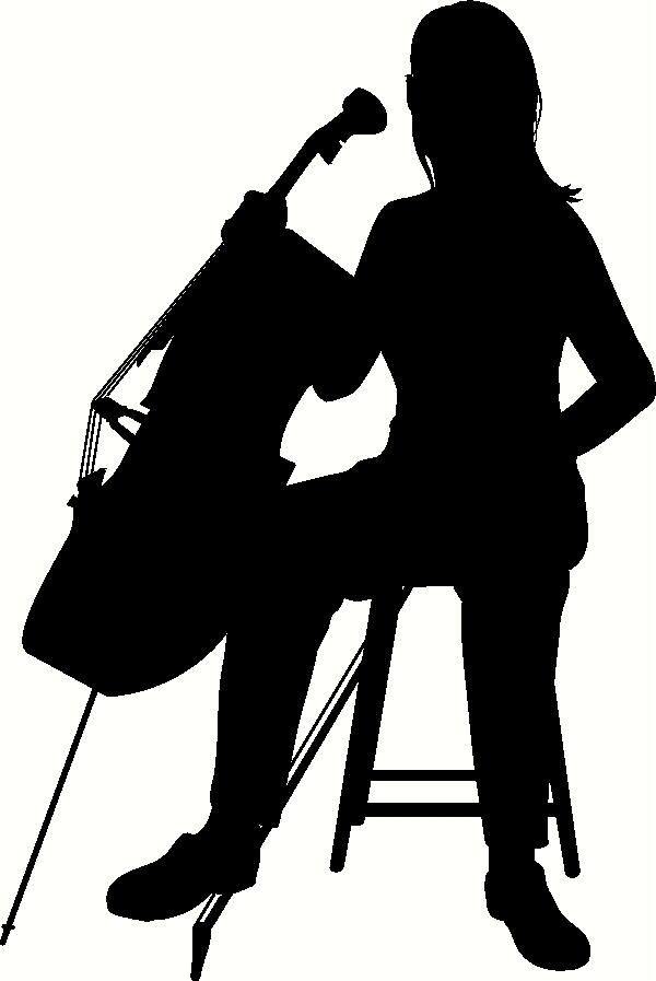 Cellist Silhouette Images & Pictures - Becuo