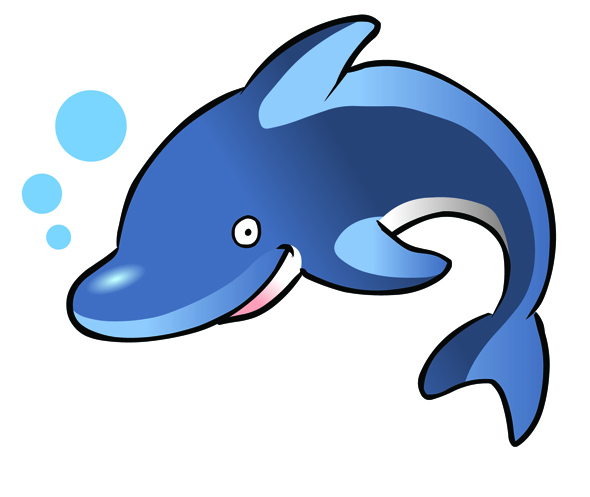 Dolphin Clip Art Black And White Free | Clipart Panda - Free ...