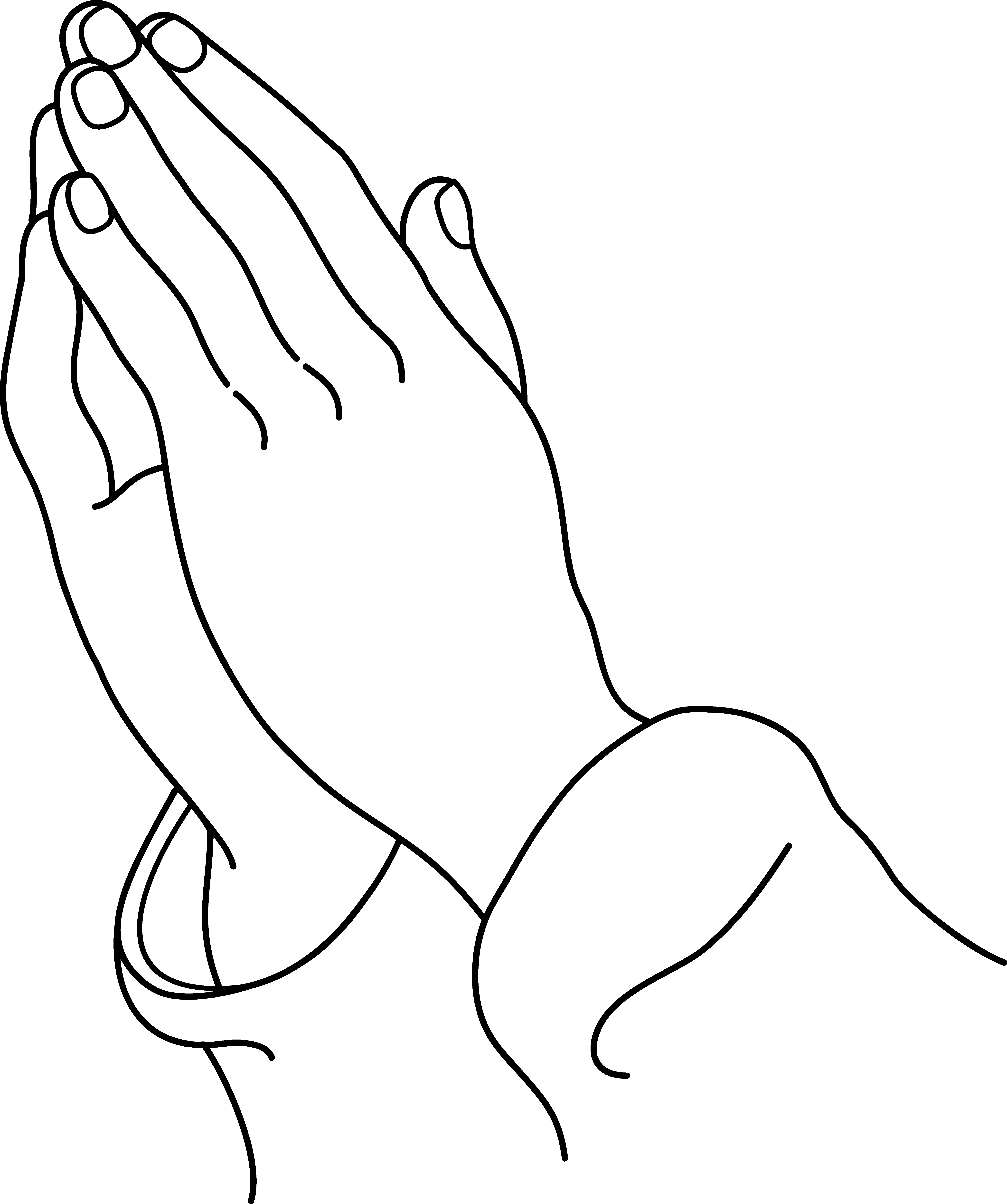 Prayer Clipart Black And White | Clipart Panda - Free Clipart Images
