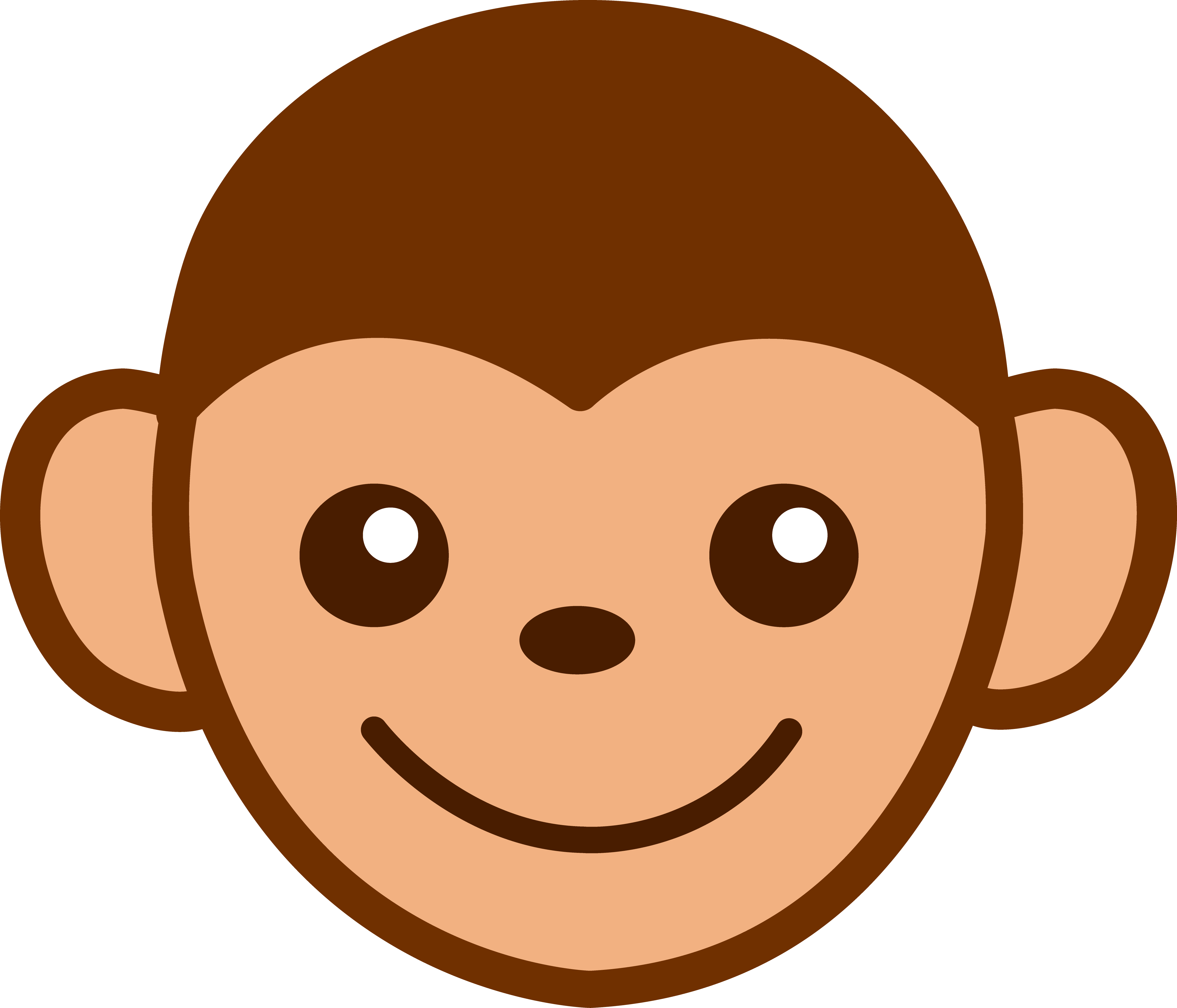 Cute Monkeys Cartoon - Cliparts.co