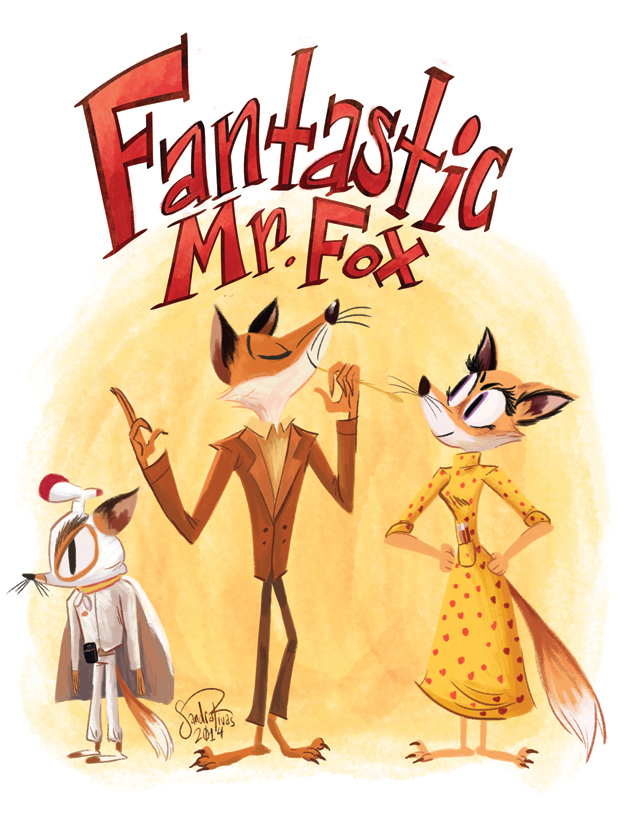 Fantastic Mr. Fox by ktshy on deviantART