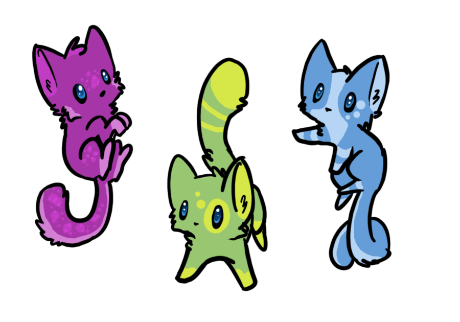 deviantART: More Like Pokemon Cat Adoptables 7 OPEN by Raysaur