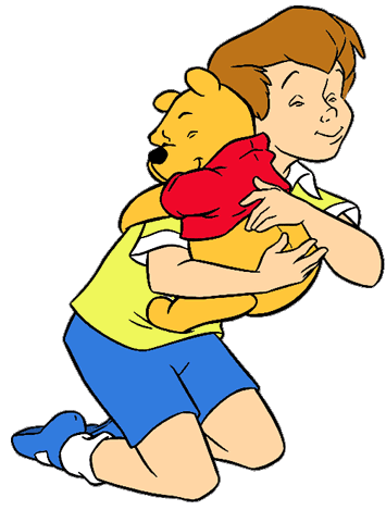 Christopher Robin & Pooh Clipart