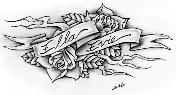 Heart Tattoo Designs In Pencil Images & Pictures - Becuo