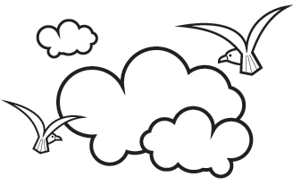 Cloudy Sky Clipart | Game Arts Work