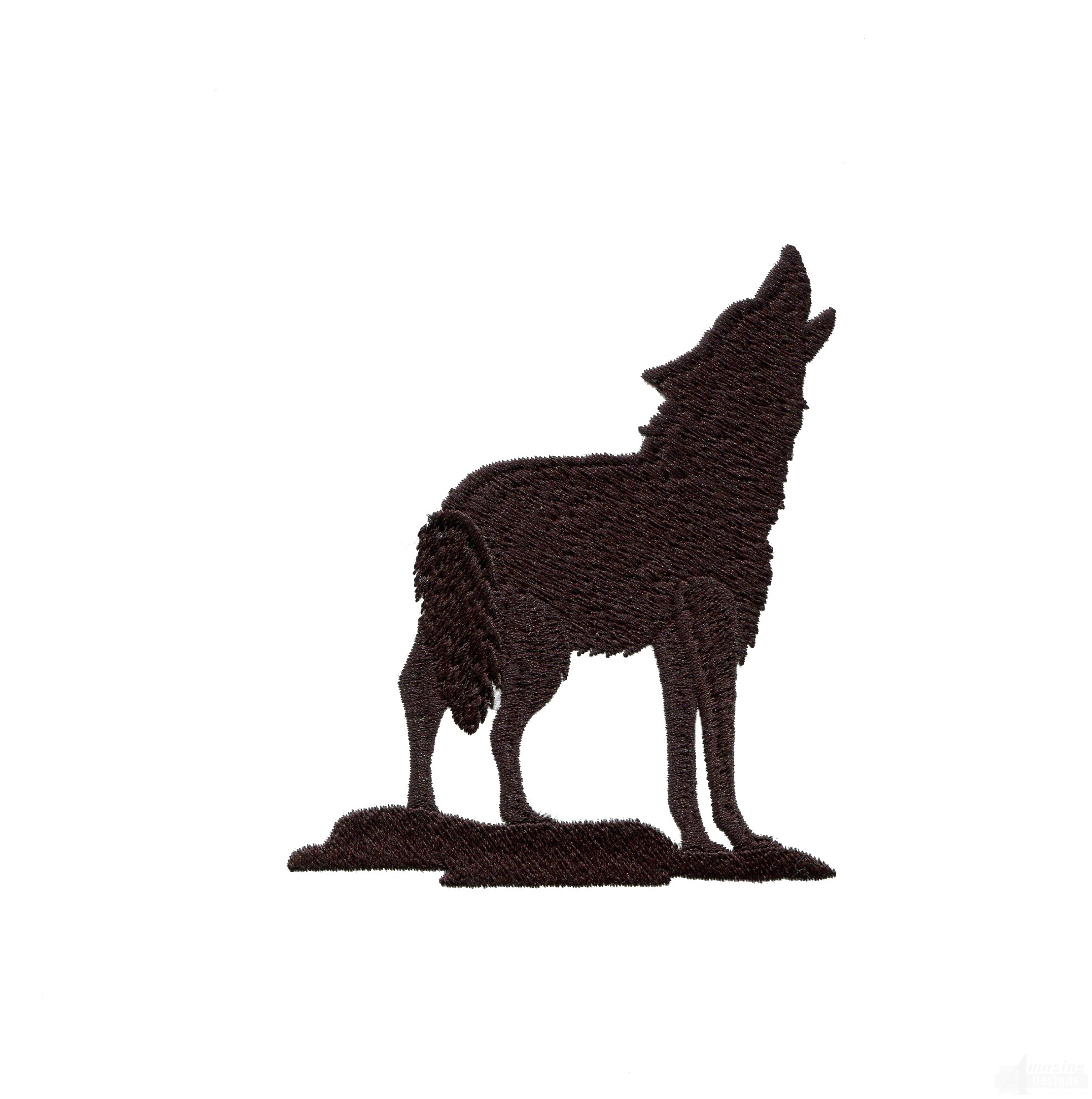 Coyote Baying At The Moon Silhouette Images - ClipArt Best