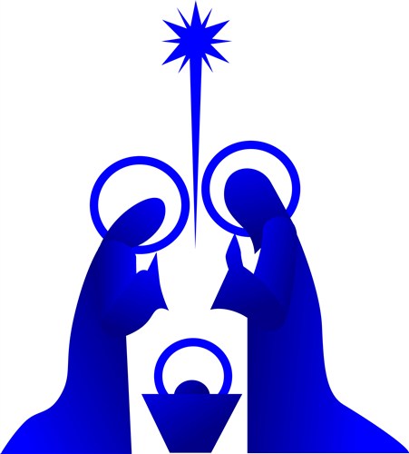Nativity Silhouette Vector Images & Pictures - Becuo