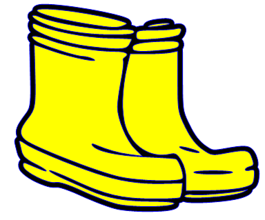 Rain Boots In Puddle | Clipart Panda - Free Clipart Images