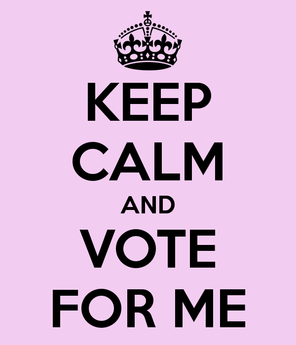Vote For Me Posters
