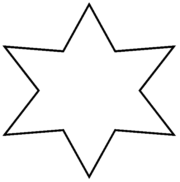 star shape pattern | Coloring Picture HD For Kids | Fransus.com578 ...