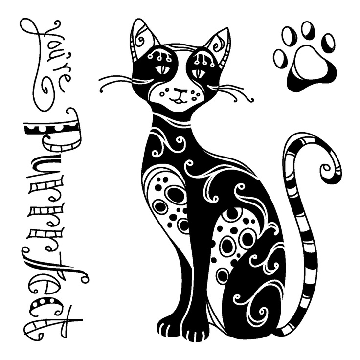 Cat Graphics Silhouettes on Pinterest | 107 Pins