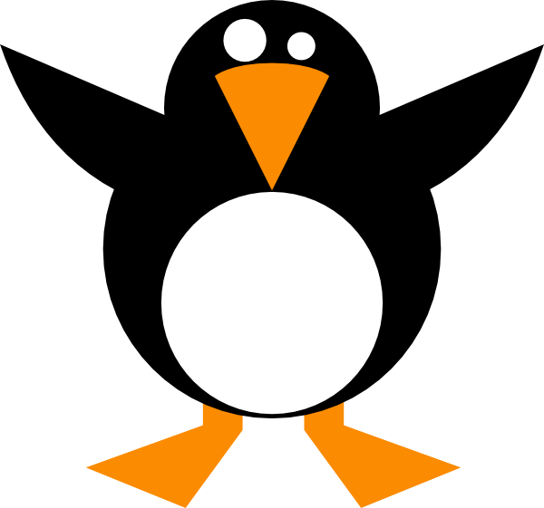 Penguin Sliding Clip Art - Gallery