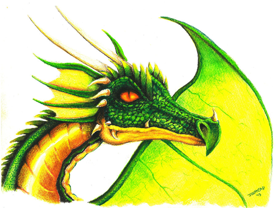 deviantART: More Like Dragon - colour by