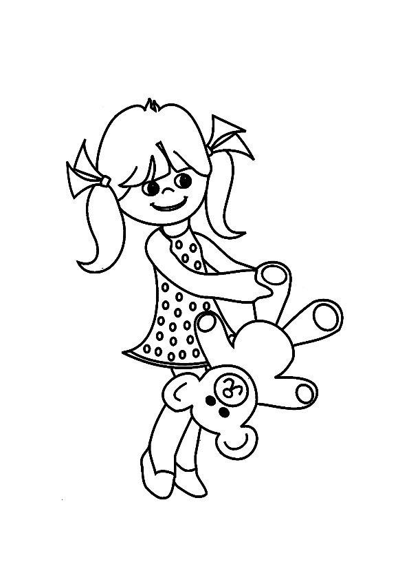Girl Coloring Pages Coloringmates 2014 | StickyPictures