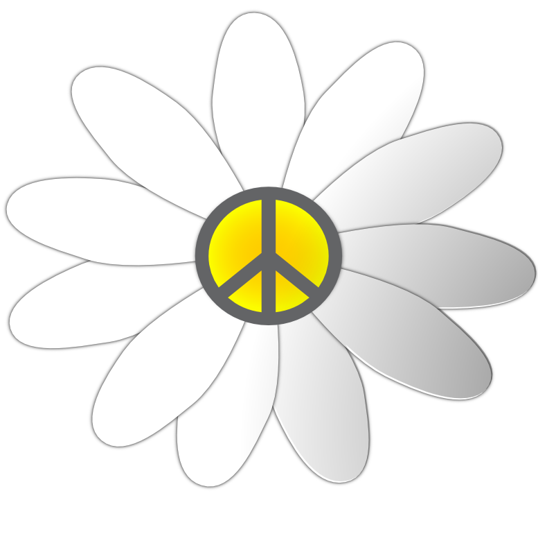 Scalable Vector Graphics Peace Sign Flower 15 scallywag ...