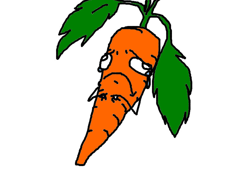 Sad Carrot by xAlichino on deviantART