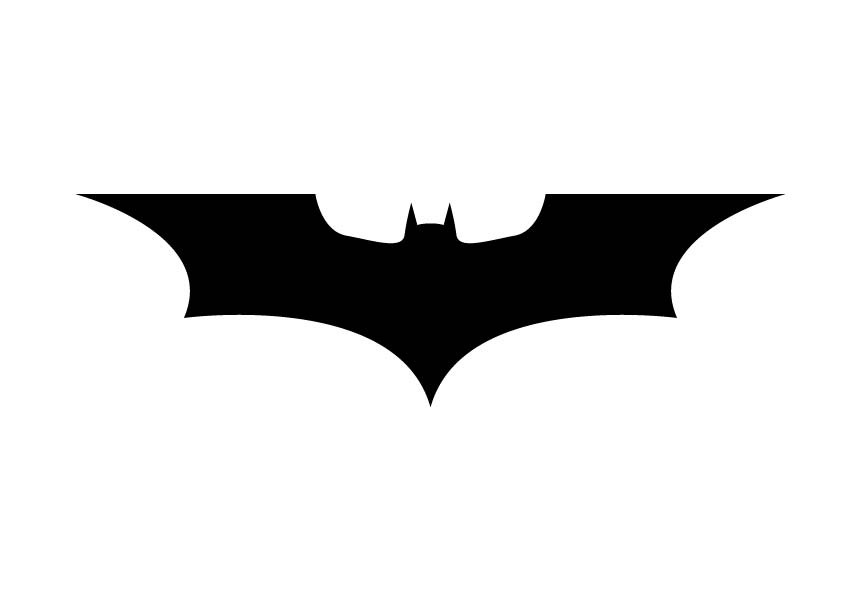 Batman Logo En Vinilo - $ 120,00 en MercadoLibre