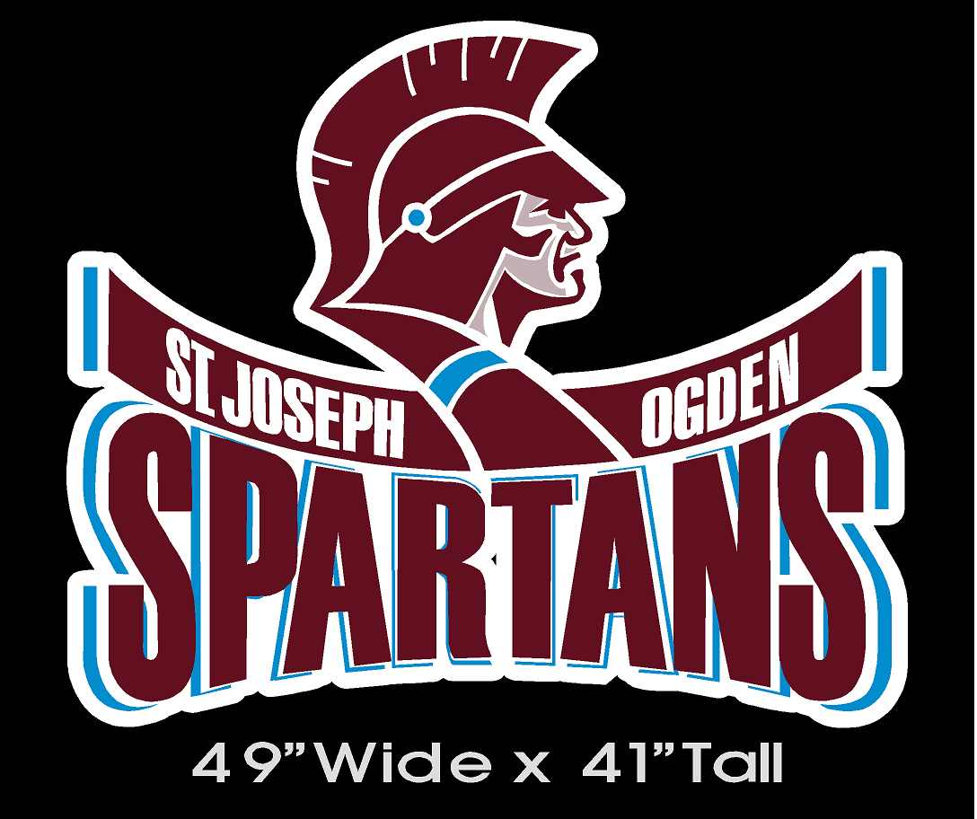 SJO Spartan Phat Head Logo -