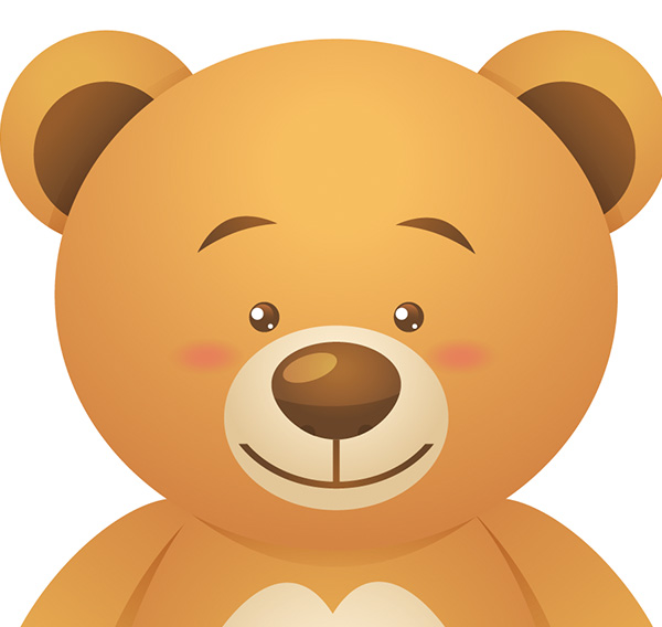Teddy Bear Head Outline Cliparts.co