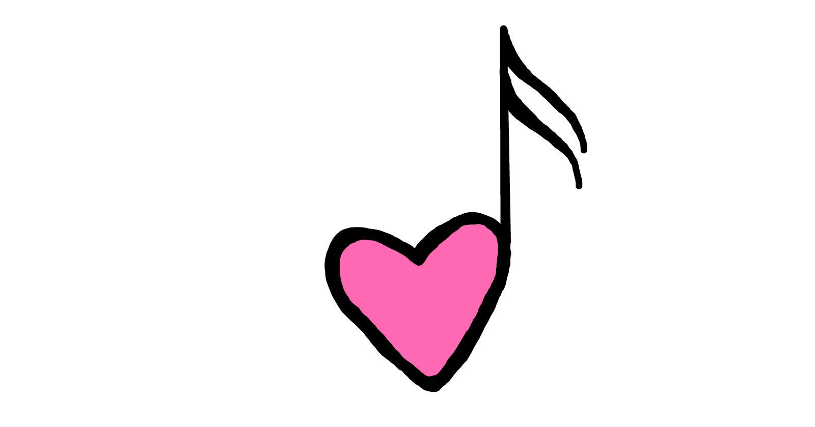 Heart Music Note » drawings » SketchPort