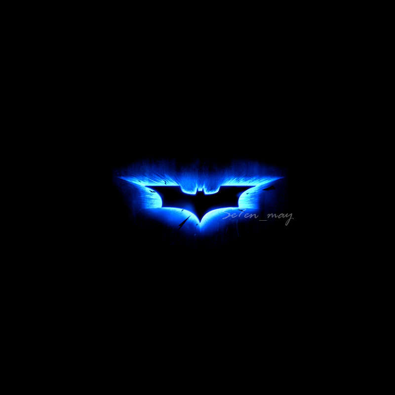 Aliexpress.com : Buy 2x 3D Blue Dark Knight Batman Logo Wireless ...