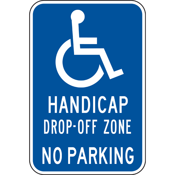 Parking Signs - Accessible - Safety Signs Labels at ...