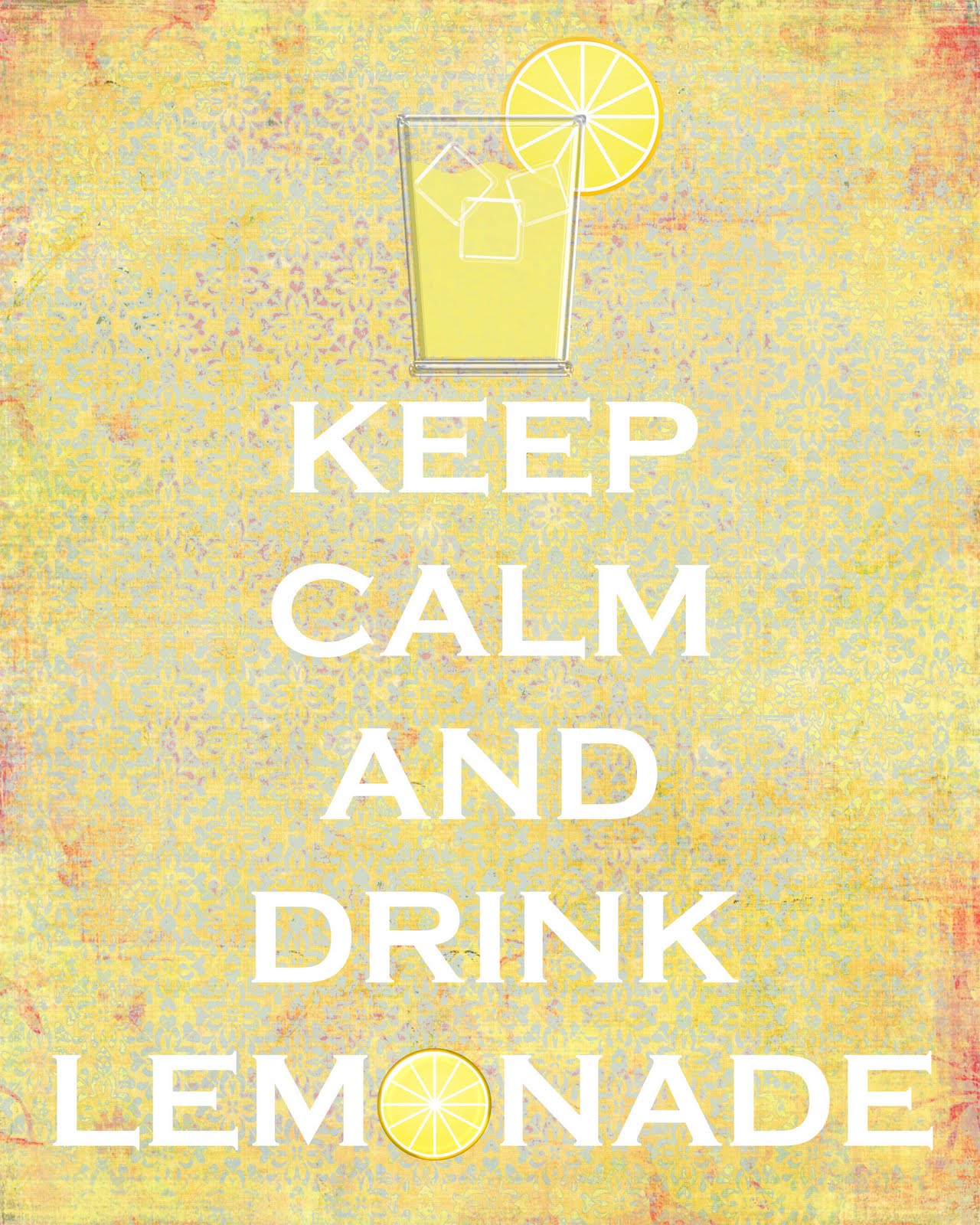 The Layered House: Lemonade Sign