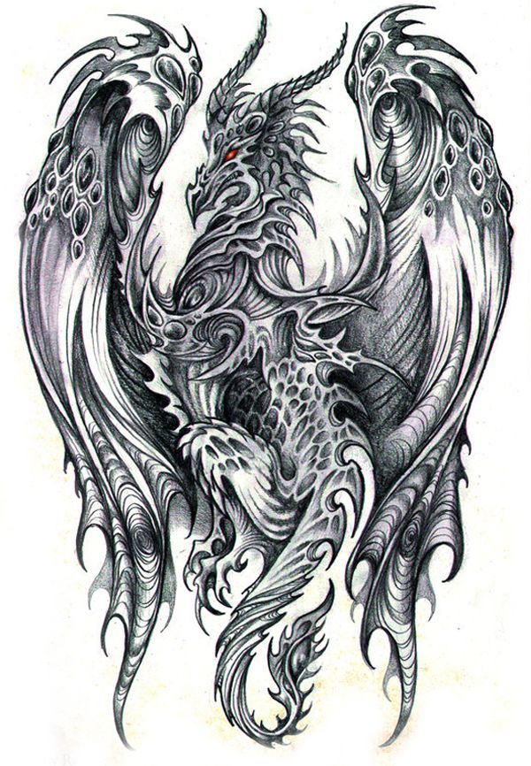 Excellent Pencil Drawings ~ Dragons | Pencil Art | Pinterest