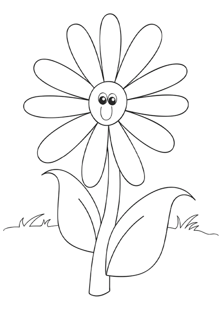 transmissionpress: Sunflower Coloring Sheet Printable Free For All ...