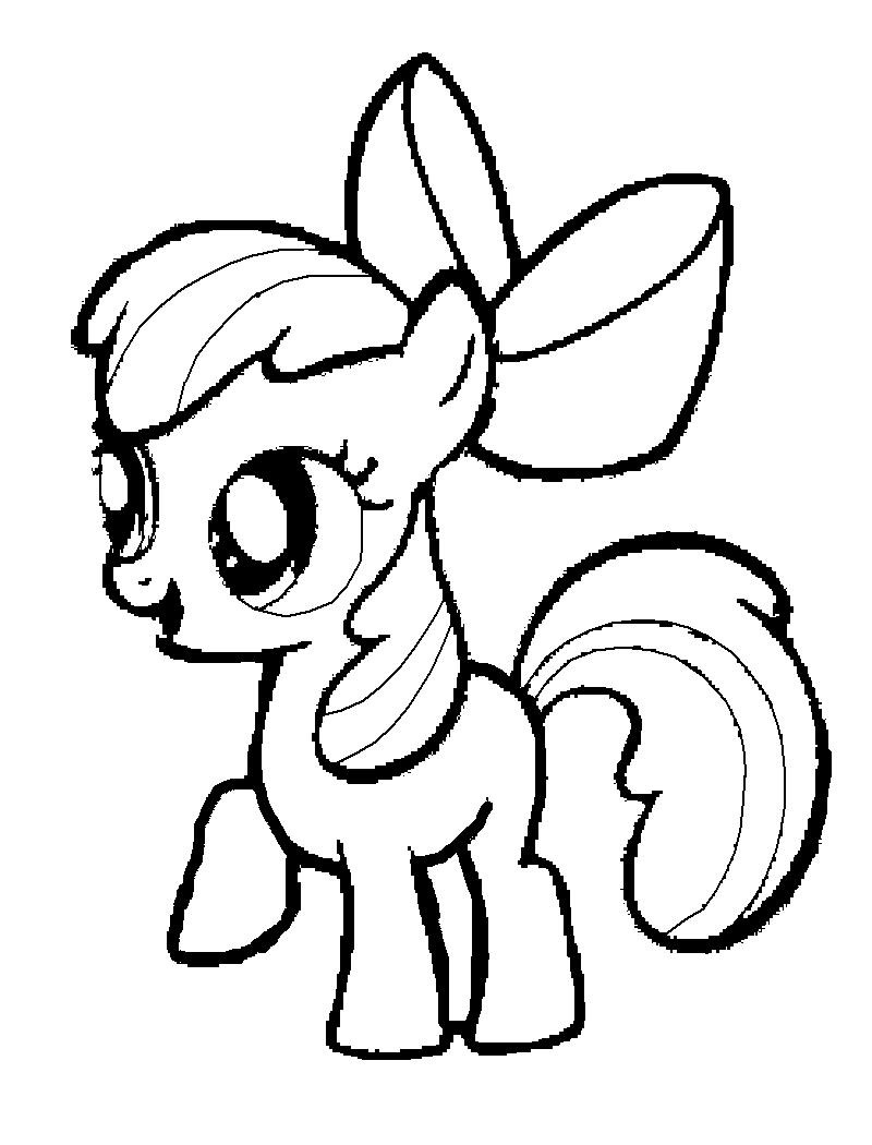 My Little Pony Coloring Pages Rarity19 - smilecoloring.com