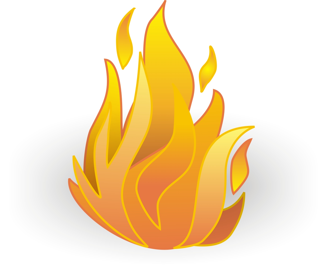 Cartoon Picture Of Fire Flames - ClipArt Best